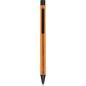 Retractable ballpen made of metal