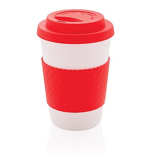 Reusable Coffee cup 270ml,red