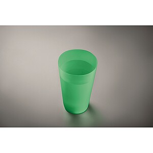 Reusable event cup 500ml, transparent green