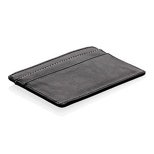 RFID anti-skimming card holder, black