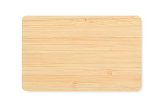 RFID card in bamboo material