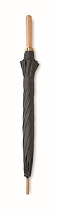 Ribbed ceramic mug mat 340 ml, black