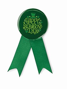 Ribbon style badge pin