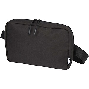 Roam GRS recycled modular toiletry bag, solid black