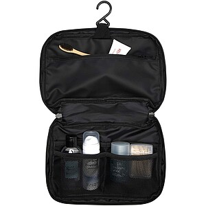 Roam GRS recycled modular toiletry bag, solid black