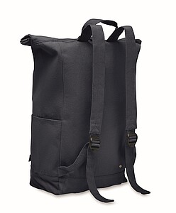 Roll top backpack 390 gr/m2, french navy