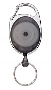 Roller clip - tr. black
