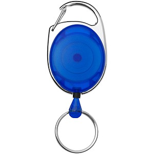 Roller clip - tr. blue