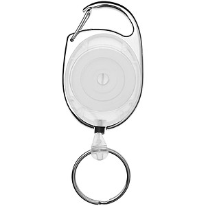 Roller clip - tr. white