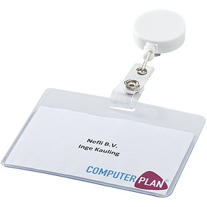 Roller clip white