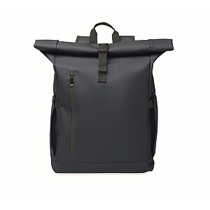Rolltop laptop rucksack 600D, blue