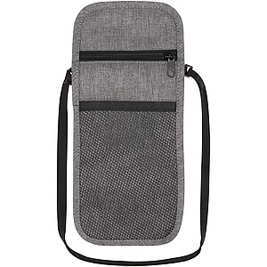 Ross GRS recycled smart travel pouch, heather grey
