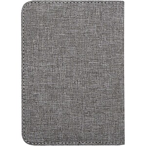 Ross GRS RPET RFID passport holder, heather grey