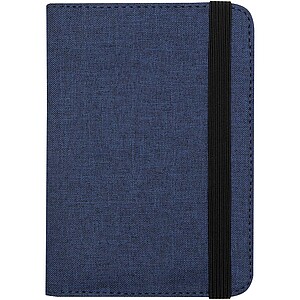 Ross GRS RPET RFID passport holder, heather navy