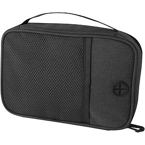 Ross GRS RPET tech pouch 1L, heather charcoal