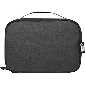 Ross GRS RPET tech pouch 1L, heather charcoal