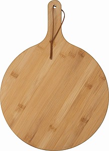 Round pizza and serving tray