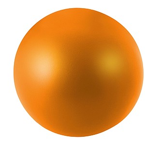 Round stress reliever, orange