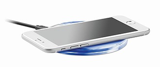 Round wireless charging pad