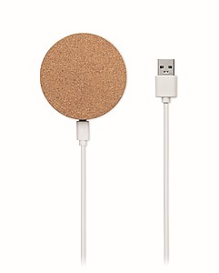 Round wireless charging pad