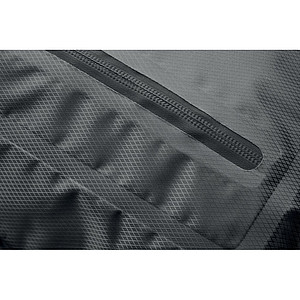 RPET 210D polyester waterproof rolltop backpack