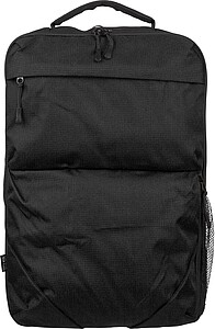 rPET (300D) polyester Ocean Bound backpack Tova, black