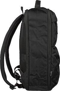 rPET (300D) polyester Ocean Bound backpack Tova, black