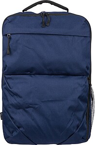 rPET (300D) polyester Ocean Bound backpack Tova, blue