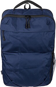 rPET (300D) polyester Ocean Bound backpack Tova, blue