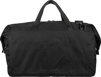 rPET (300D) polyester Ocean Bound sports bag Niv, black