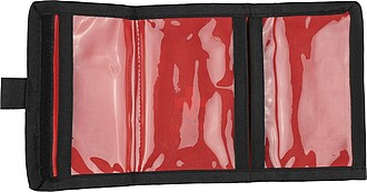 rPET (600D) polyester first aid pouch Kairo, red