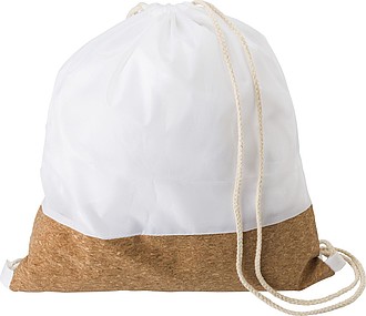RPET and cork drawstring backpack