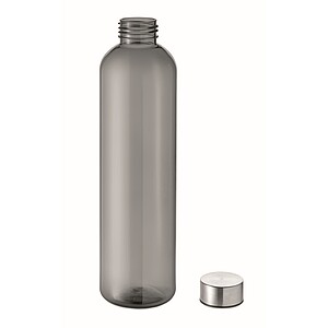 RPET bottle 1000ml, transparent grey