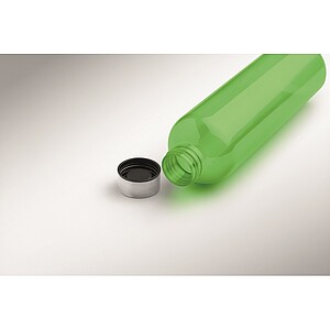RPET bottle 1000ml, transparent lime