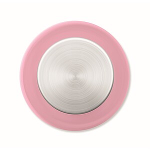 RPET bottle 1000ml, transparent pink