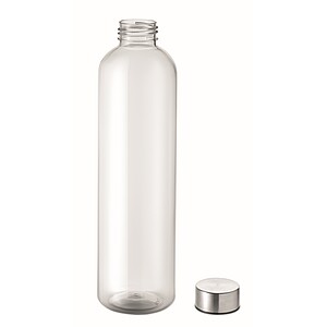 RPET bottle 1000ml, transparent