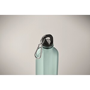 RPET bottle 500ml, mint green