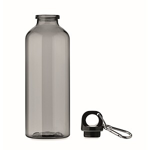RPET bottle 500ml, transparent grey