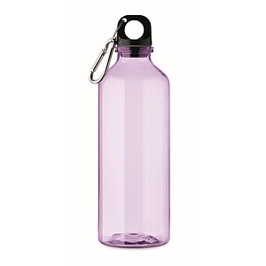 RPET bottle 500ml, transparent Violet