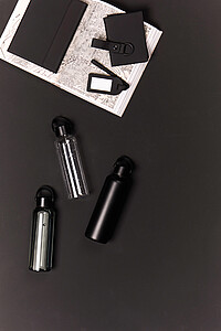 RPET bottle 550 ml, transparent