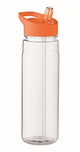RPET bottle 650ml PP flip lid