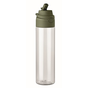 RPET bottle 700ml, dark green