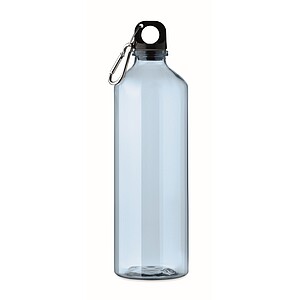 RPET bottle 750ml, transparent light blue