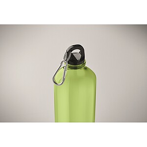 RPET bottle 750ml, transparent lime