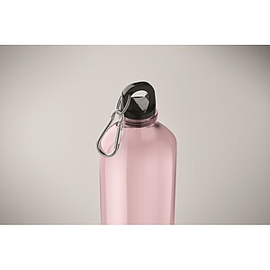 RPET bottle 750ml, transparent pink