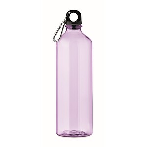 RPET bottle 750ml, transparent Violet