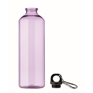 RPET bottle 750ml, transparent Violet