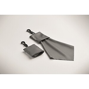 RPET cleaning cloth, grey