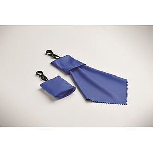 RPET cleaning cloth, royal blue