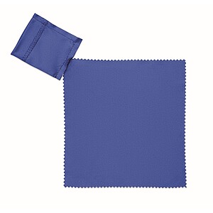 RPET cleaning cloth, royal blue